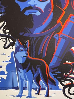 Stampa cinematografica del film "La cosa" di John Carpenter di Tom Whalen