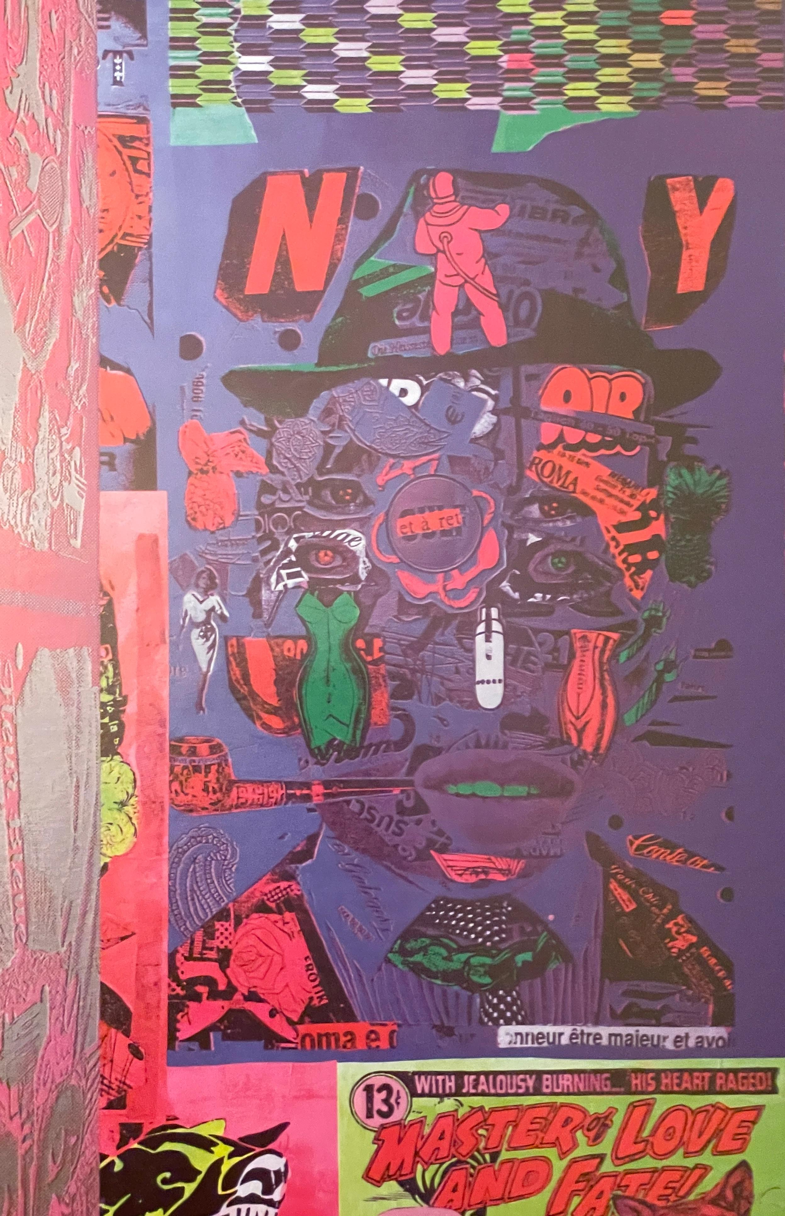 FAILE X BAST Brooklyn Museum Show Savage/Sacred Young Minds Street Art  For Sale 10