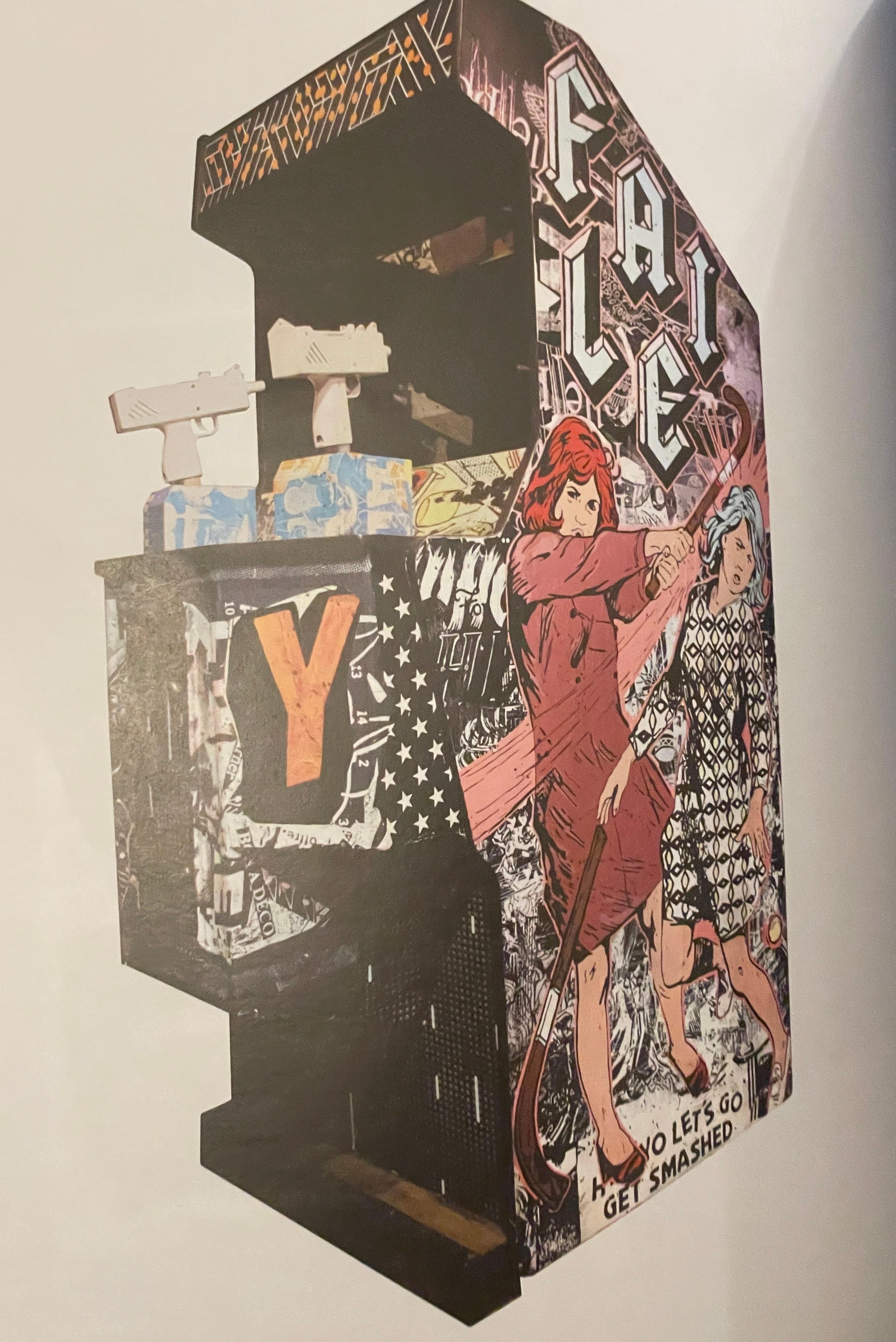 FAILE X BAST Brooklyn Museum Show Savage/Sacred Young Minds Street Art  For Sale 9