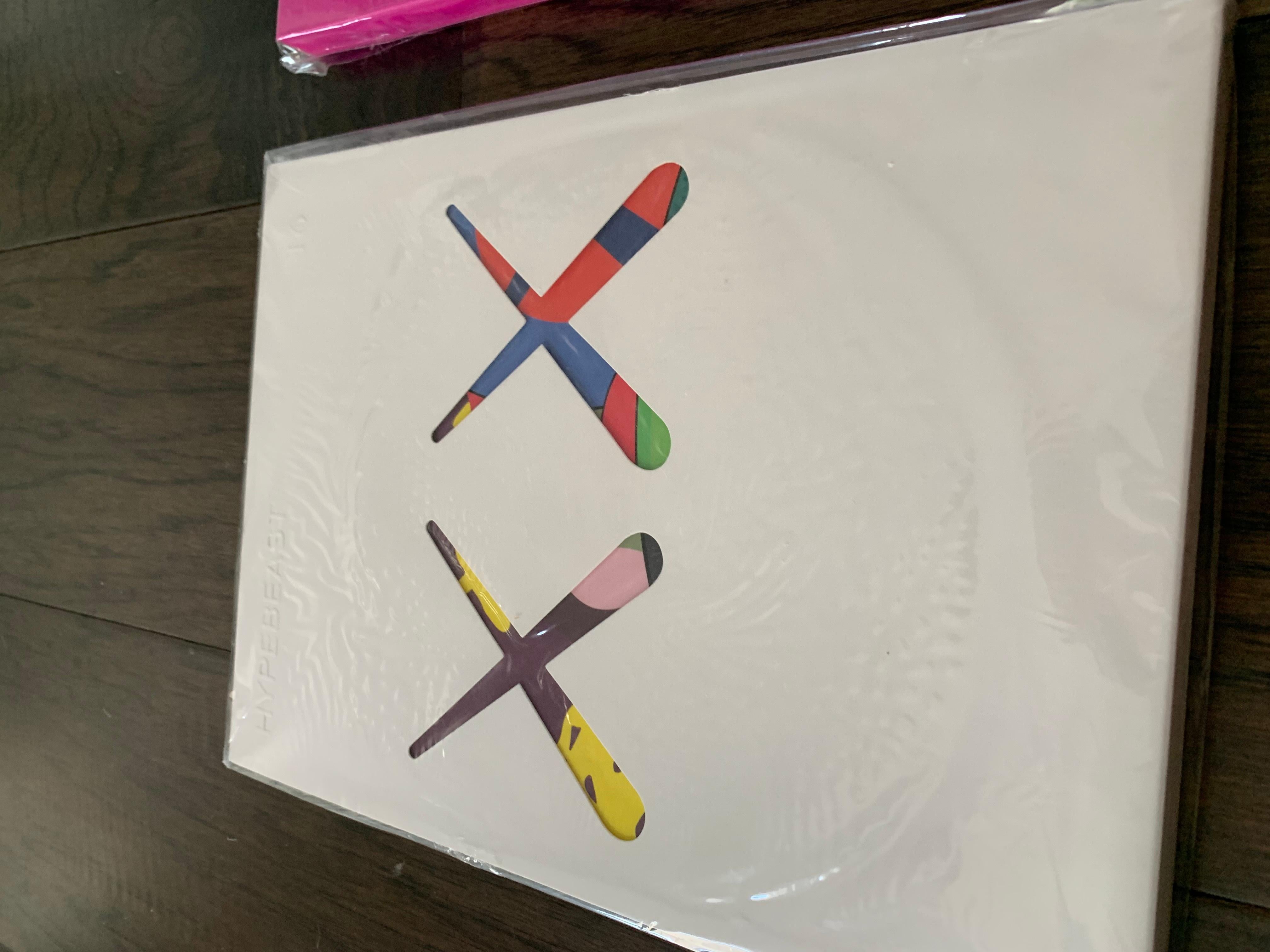 Pink Cover and White Cover Hypebeast Projection Issues featuring KAWS covers For Sale 2