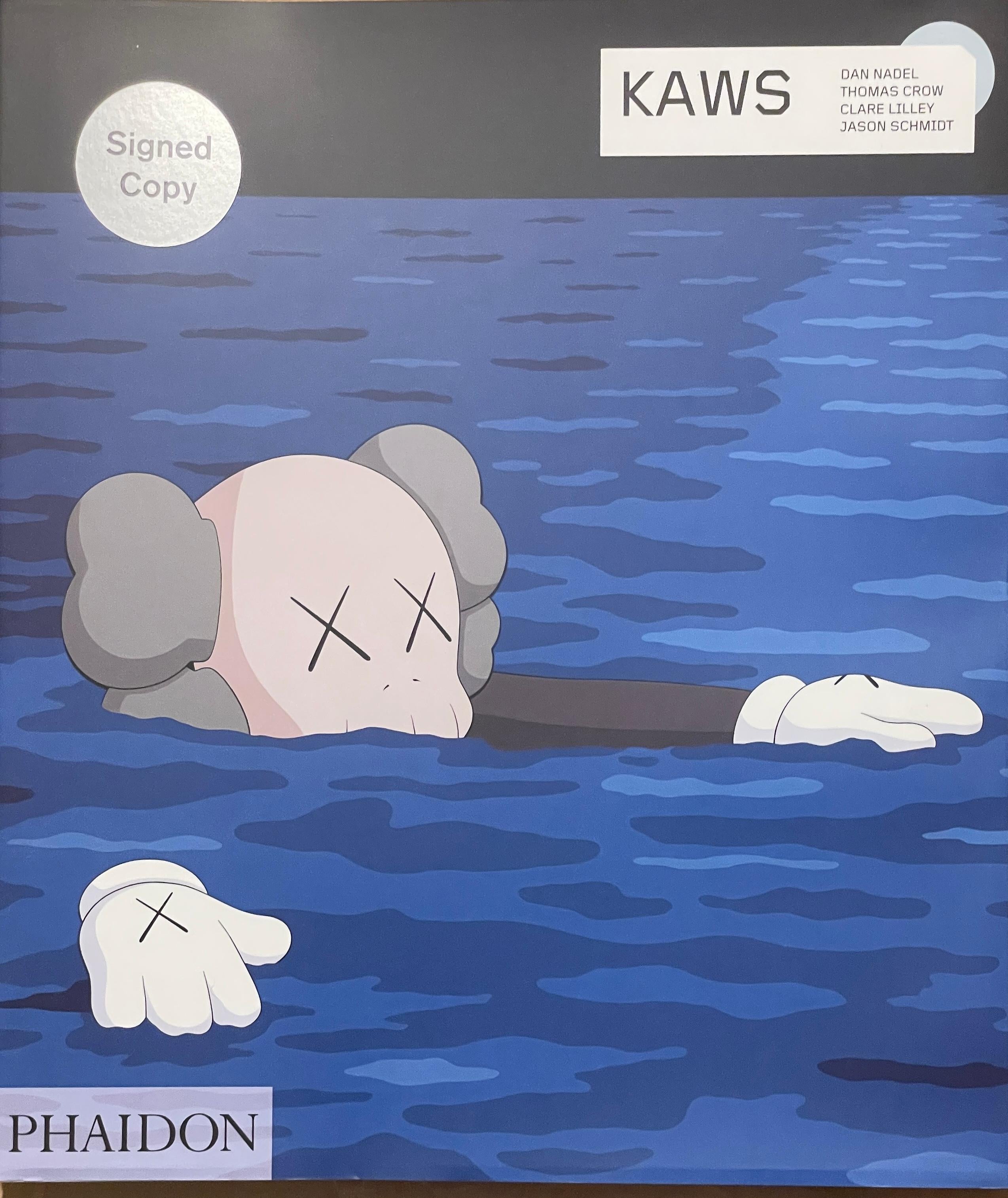 KAWS Hand Signed Book Contemporary Street Art  For Sale 1