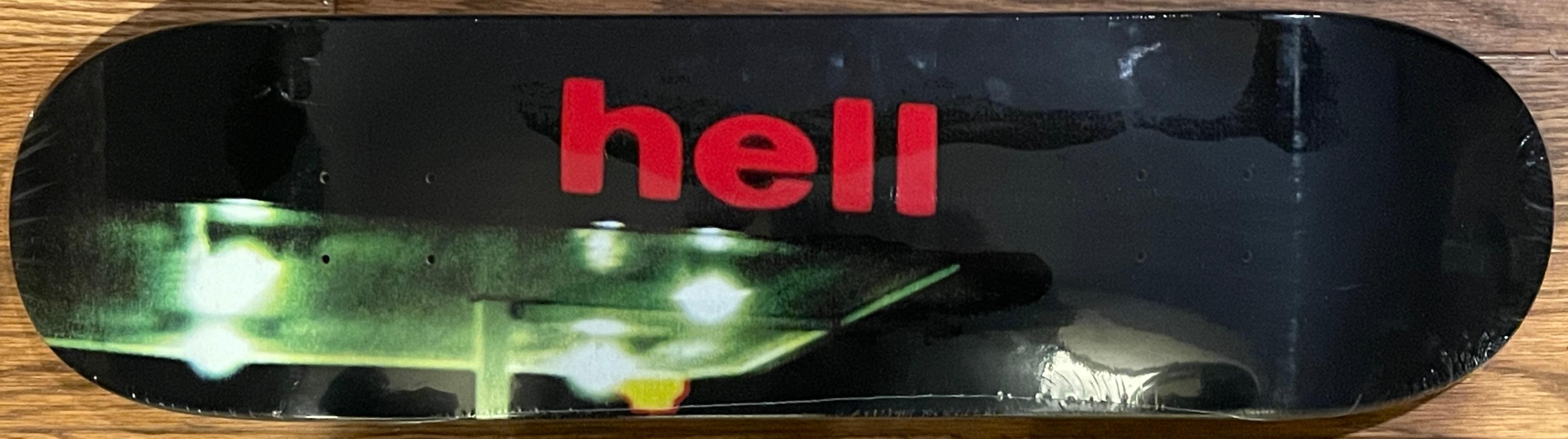 Skateboard « Hell » Dash Snow X Supreme Urban Contemporary Street Art Pop en vente 4