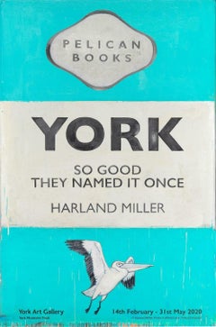 Pelican Books York „So Good they named it once“ Ausstellungsplakat auf feinem Papier