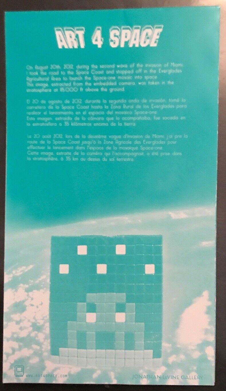Space Invader Miami Invasion Map Art Basel 2012 For Sale 1