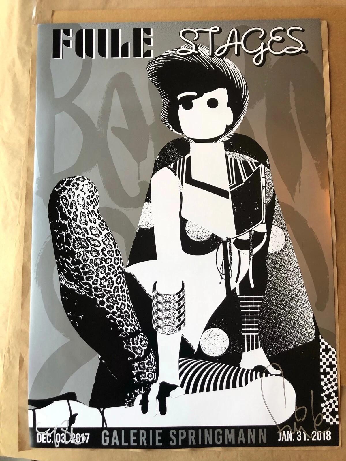 Animal Print di Faile - Stages, 2017  Litografia offset metallica firmata su carta lucida