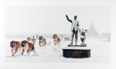 A Whole New World, Josh Keyes Street Art Print from Banksy Dismaland