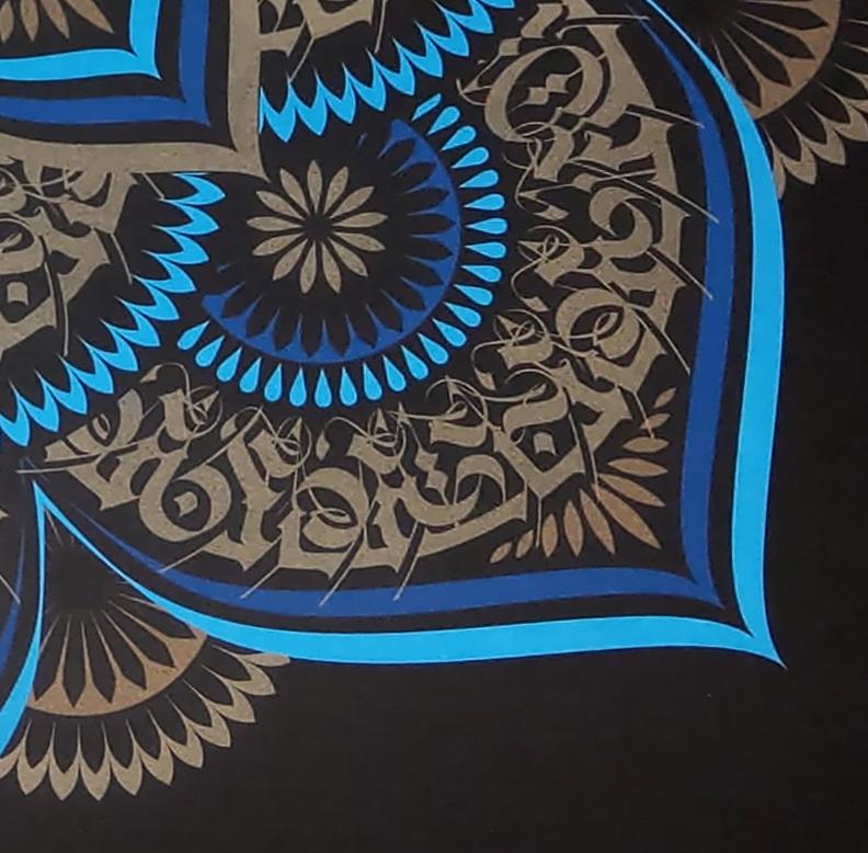 blue lotus art