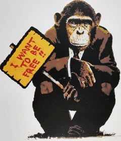 I Want To... von Alessio-B, zeitgenössischer Street Art-Druck