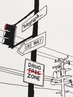 Durant & Telegraph, Tim Armstrong (Rancid) Stampa artistica punk di strada