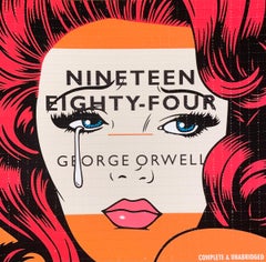 Ben Frost George Orwell 1984 Blotter Paper Signed & Numbered Street Art Acid