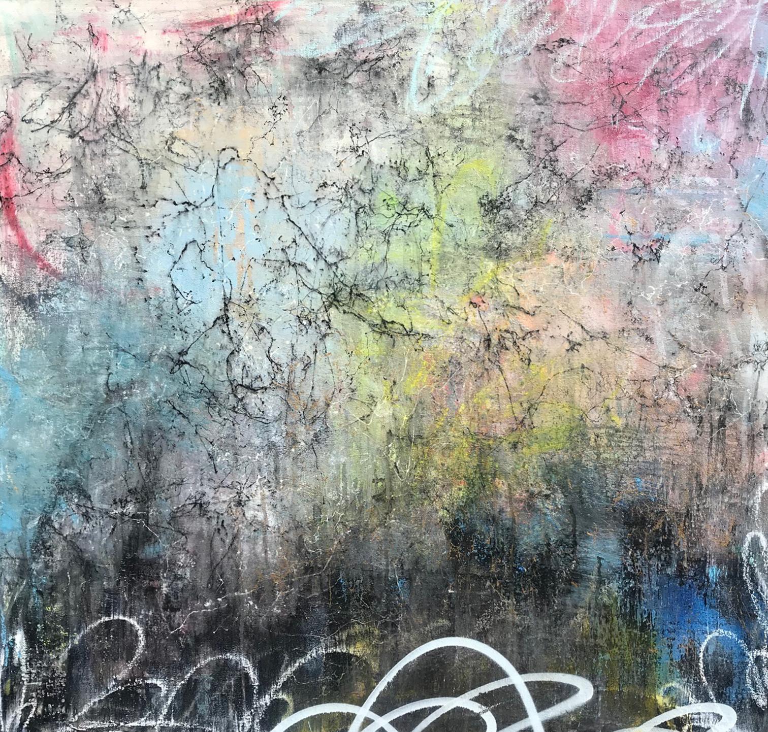 Evan Lorberbaum Tragedy and Triumph, 2017, Acrylic, Oil, Spray Paint