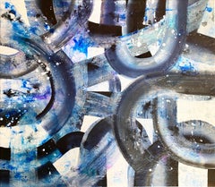Unbroken, 2020, Mixed Media, Abstract Painting on Canvas, Signed