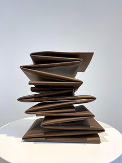 Pliage, 2017, Corten steel, minimalist, abstract, sculpture
