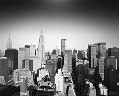 Manhattan, 1978, Analog Photography, New York, Building, black white, C-Print,