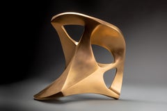 Sails in rolling storm, 2019 Bronze, sculpture, contemporary, abstract, nature
