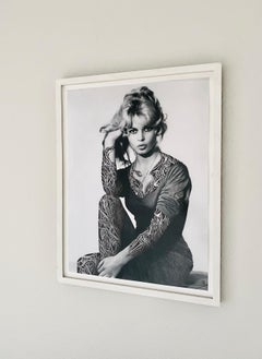 Brigitte Bardot, 2014, Ink-drawing, printed paper, female, body art, tattoo,