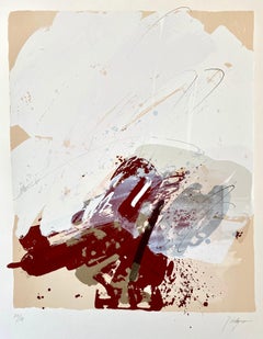 untitled, 1980s silkscreen on hand-made paper