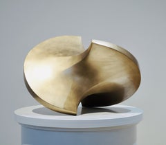 Moving sculpture, 2007, Bronze,  sculpture, contemporary, rolling body