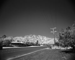 Palm Springs, 2018, Analog Photography, C-Print, Landscape, black and white