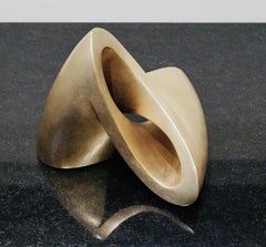 Screwed Bond, 2014, Bronze,  sculpture, contemporary, rolling body