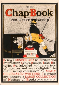 "The Chap-Book" Original Vintage Chap Book American Magazine Cover