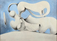 Untitled, Cruzeiro Seixas, 1973, Contemporary Art, Mixed Media on paper, White