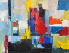Falsas Geometrias 2, Nélio Saltão, 2020, Contemporary Art, Oil on canvas, Blue