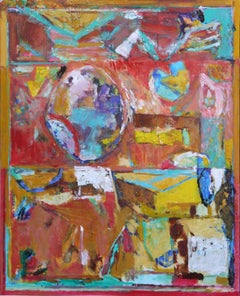 Untitled, 2020, Luís Rodrigues, Contemporary Art, Acrylic on canvas, Orange