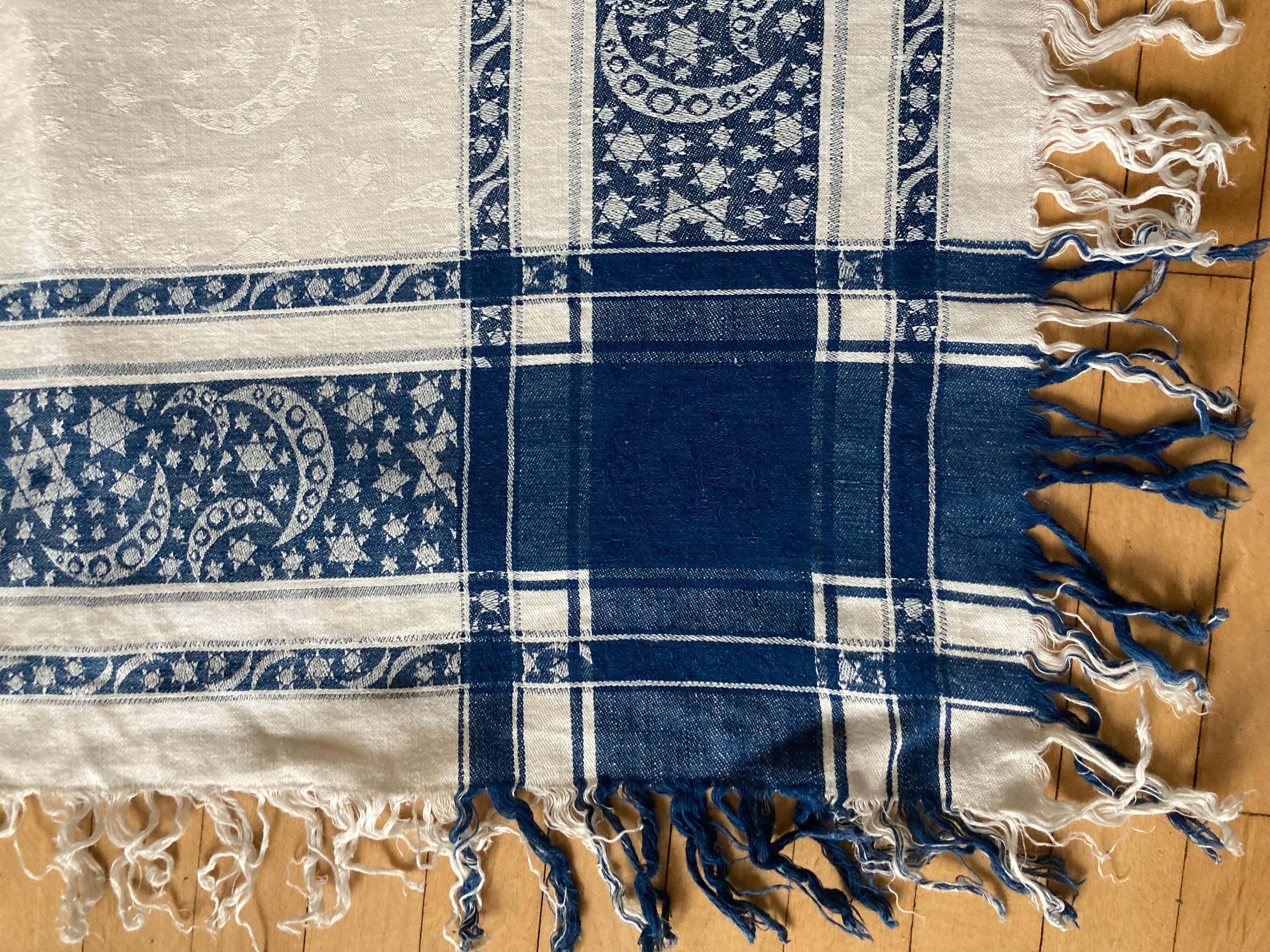 Linen Cloth Judaica with linen napkins - Other Art Style Art by Unknown
