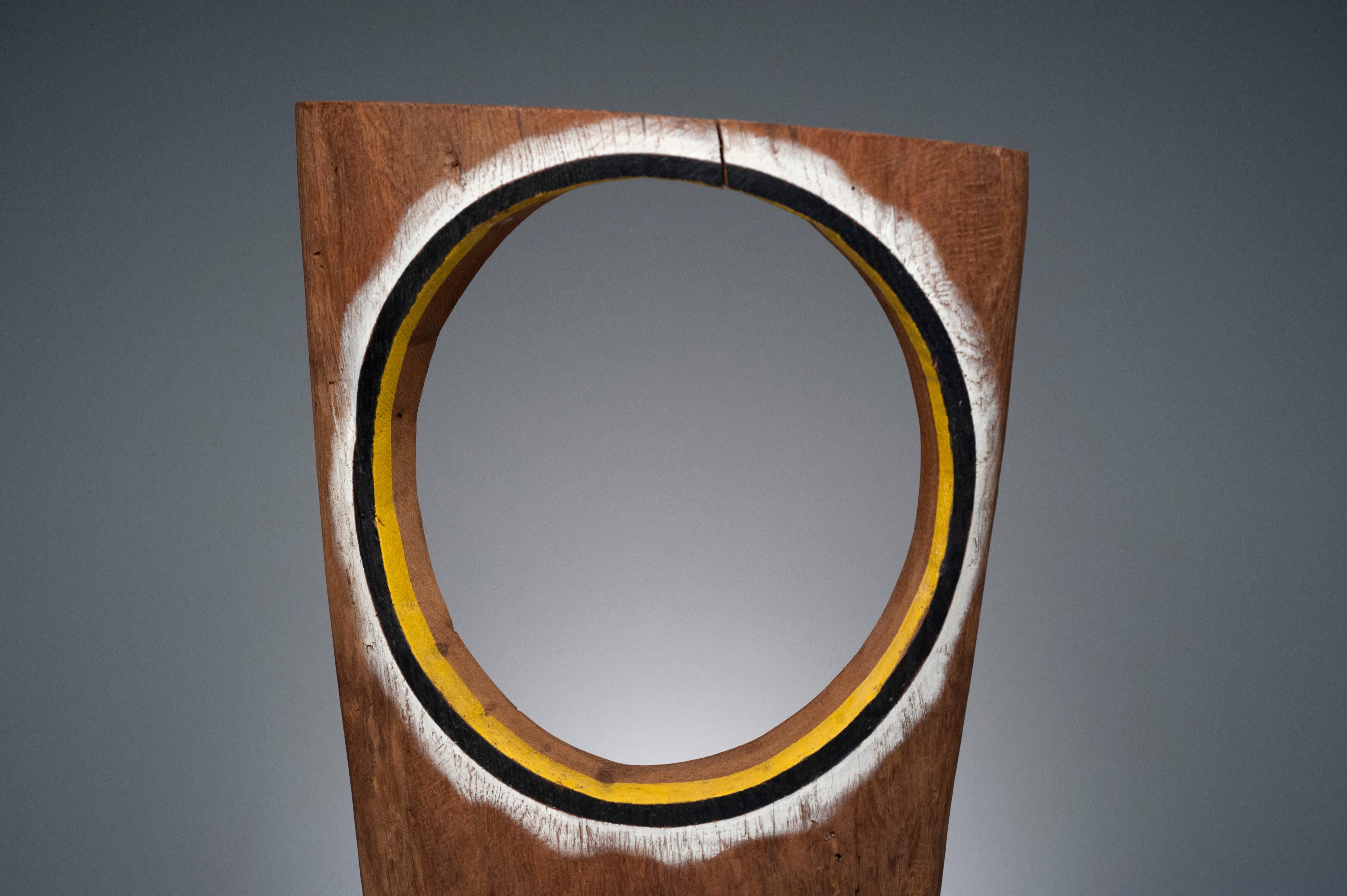 Andrea De Zerega Abstract Sculpture -  Homage to Kenneth Noland