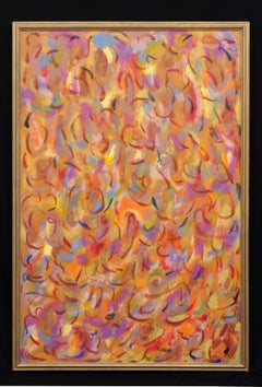 Elizabeth Freire Serpentina Carnaval Abstract Modern Painting