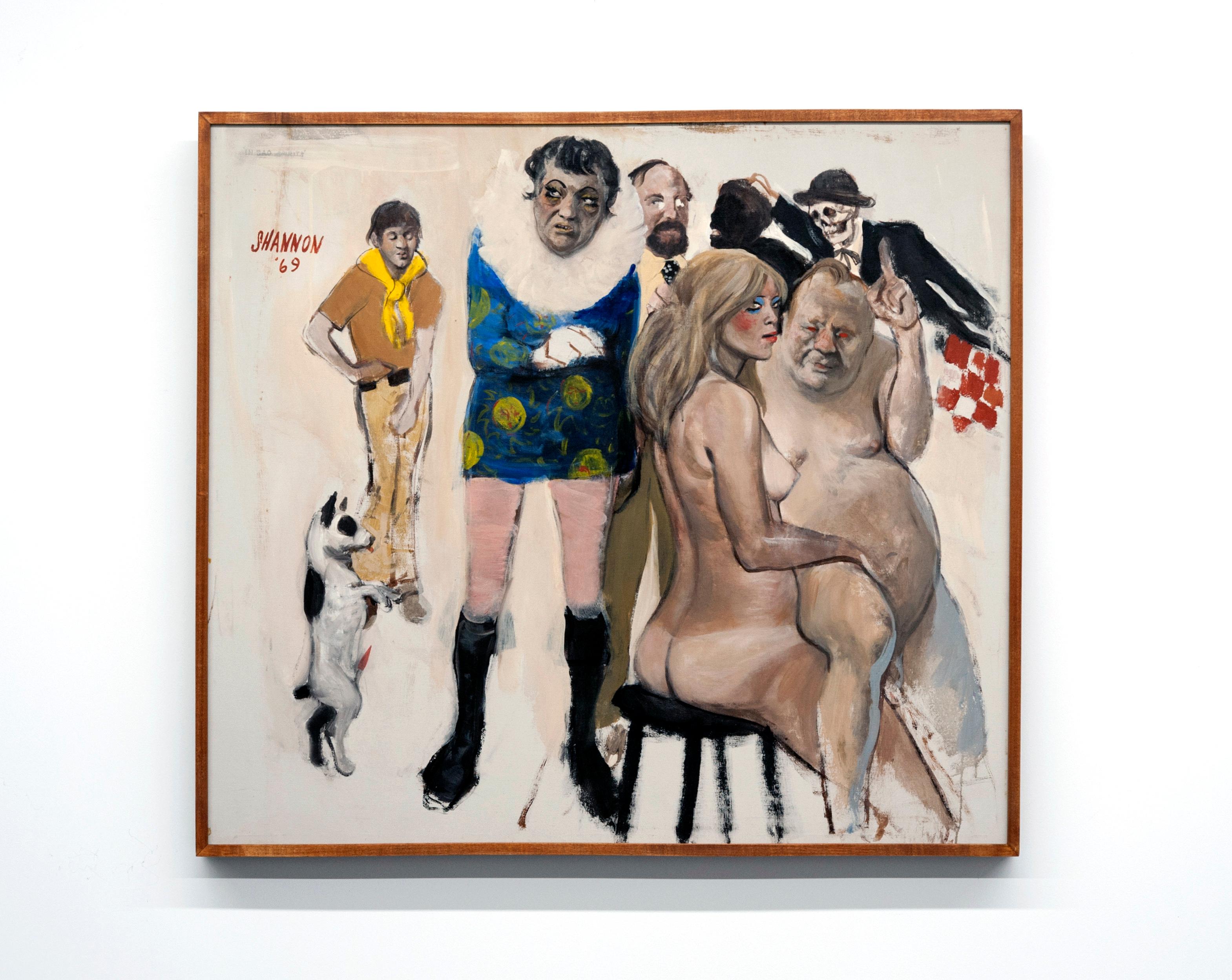 In schlechter Laune, 1969 (Zeitgenössisch), Painting, von Joe Shannon