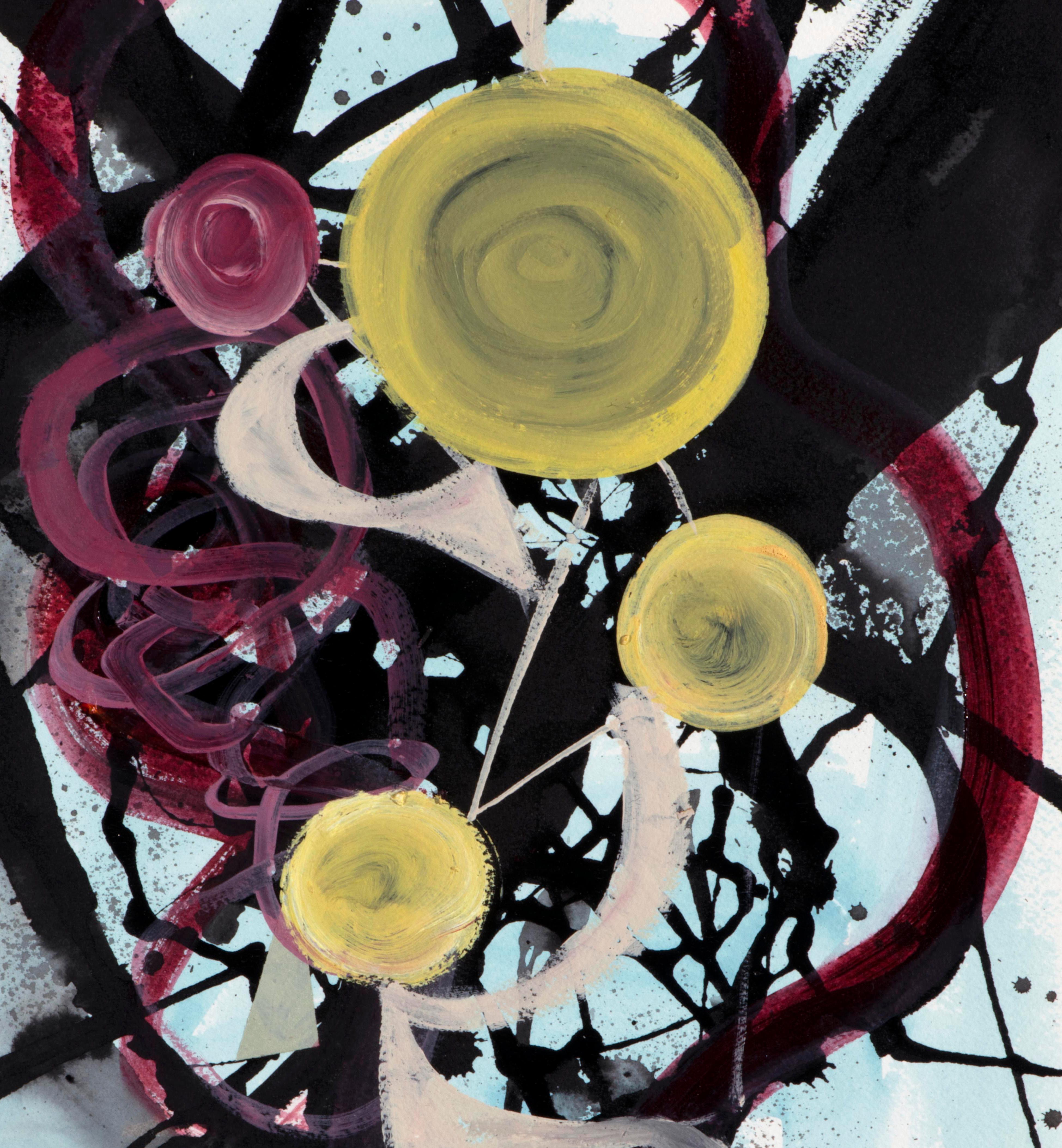 Eine Hommage an D.S.  – Painting von Maryanne Pollock