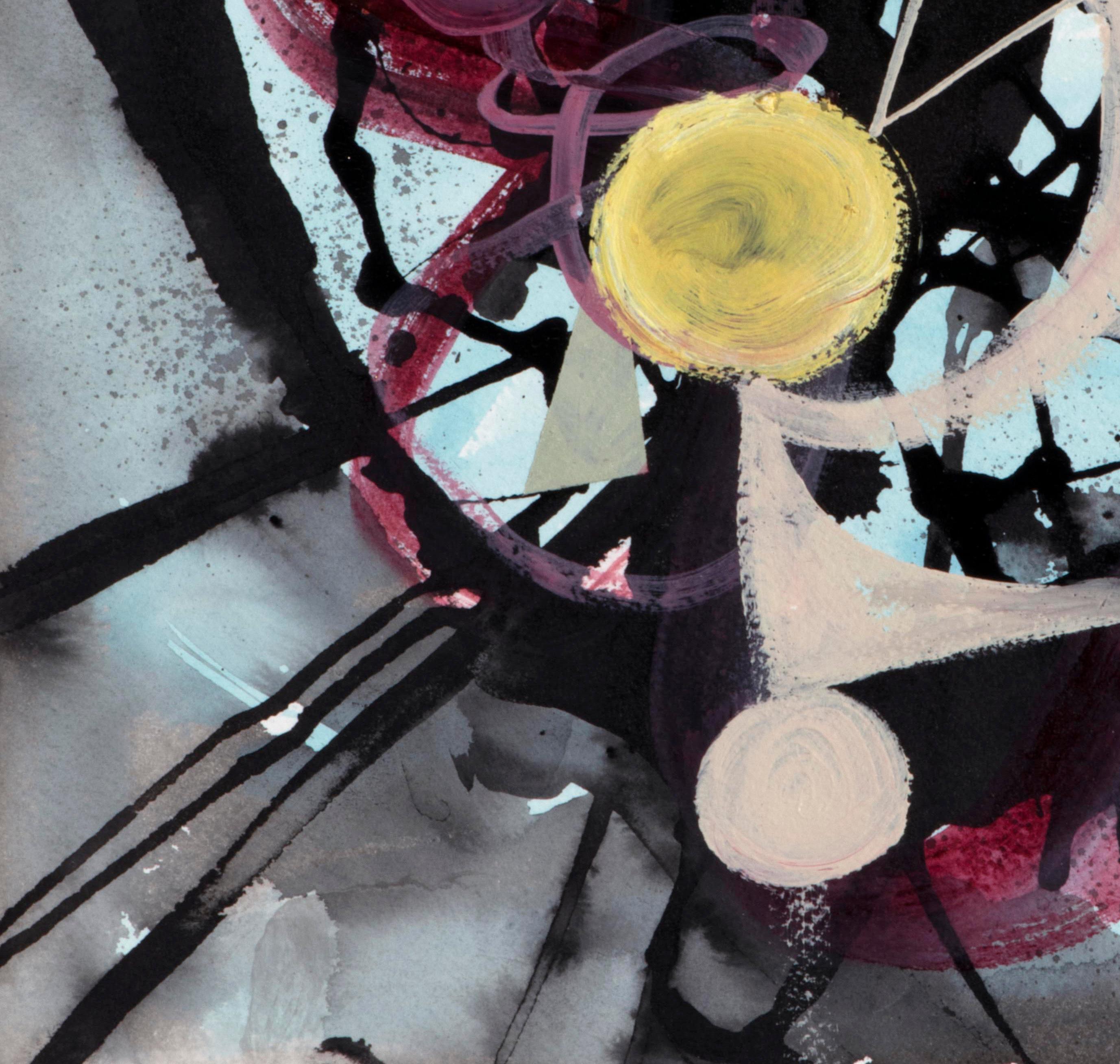 Eine Hommage an D.S.  (Abstrakter Expressionismus), Painting, von Maryanne Pollock