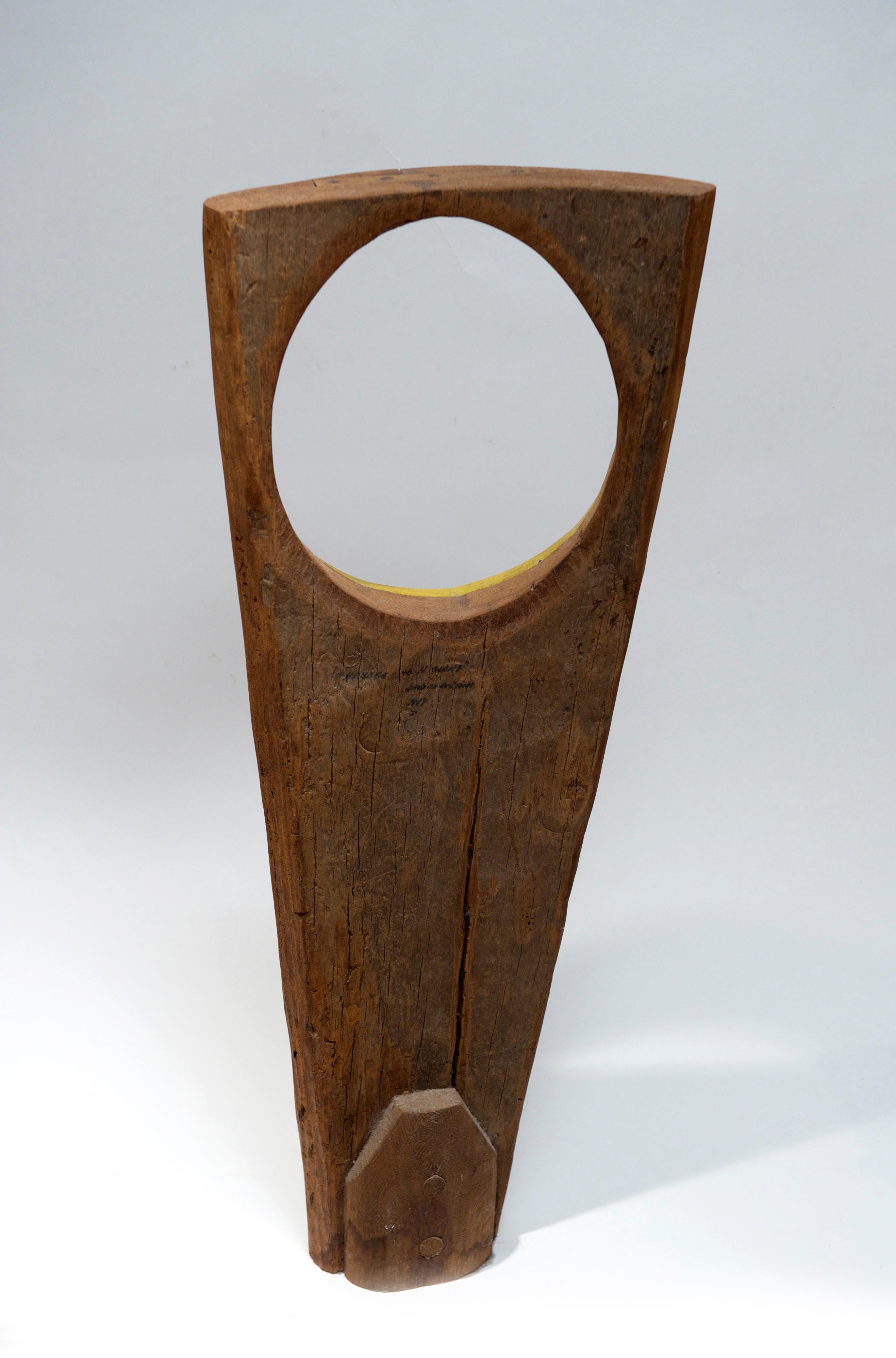 Exceptional wood sculpture by Andrea De Zerega (1916-1990). Titled 