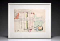 Gene Davis Original Drawing