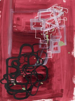 Maryanne Pollock "Alizarin Maze l"