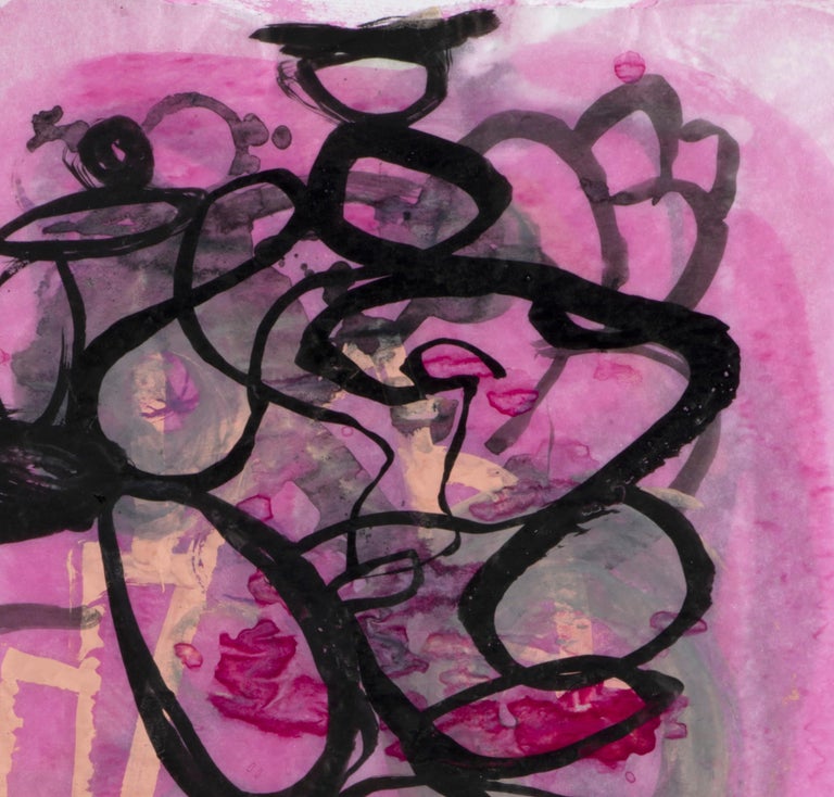 Pink Lady - Abstract Painting by Maryanne Pollock