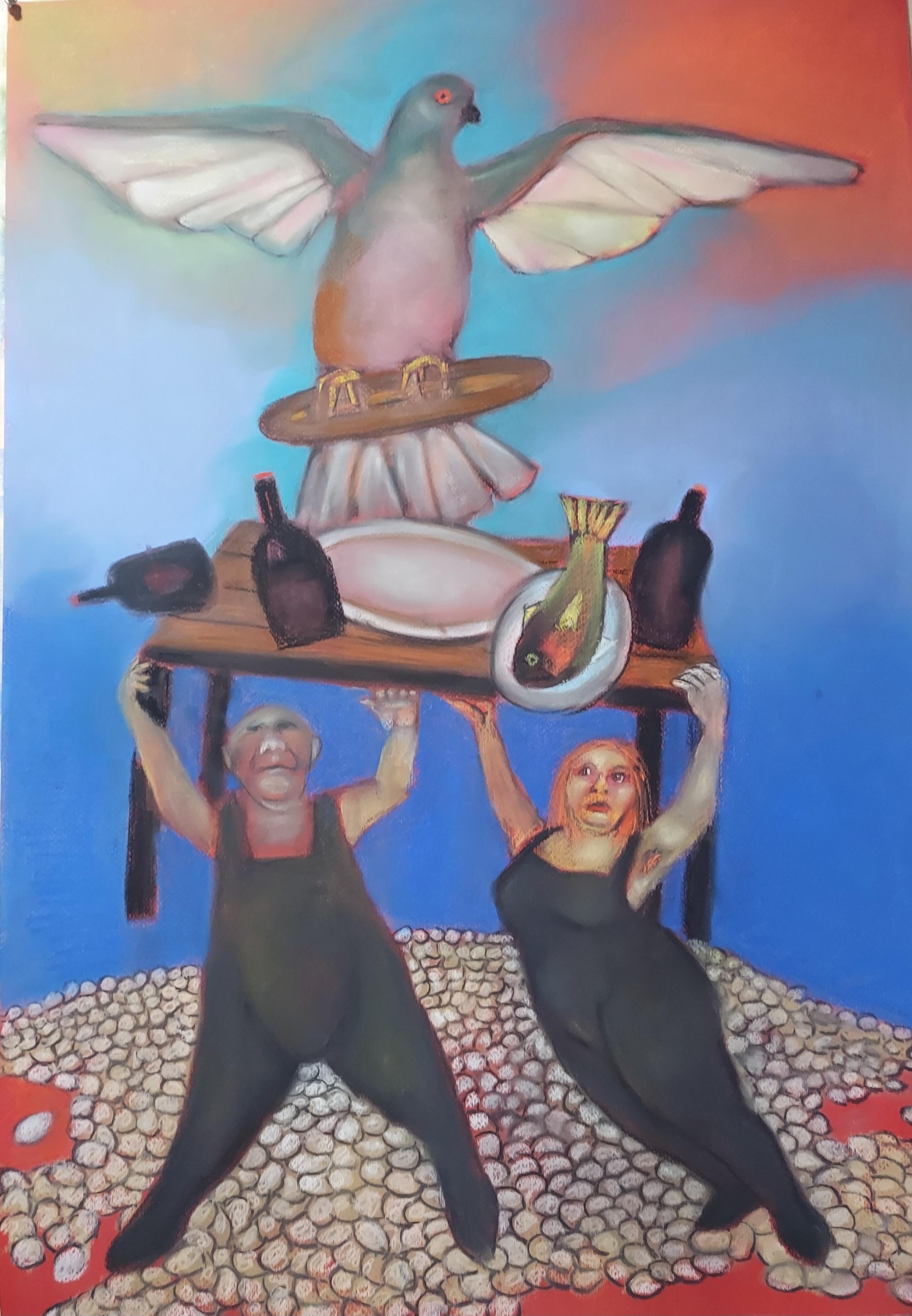 People Figurative Drawings and Watercolors