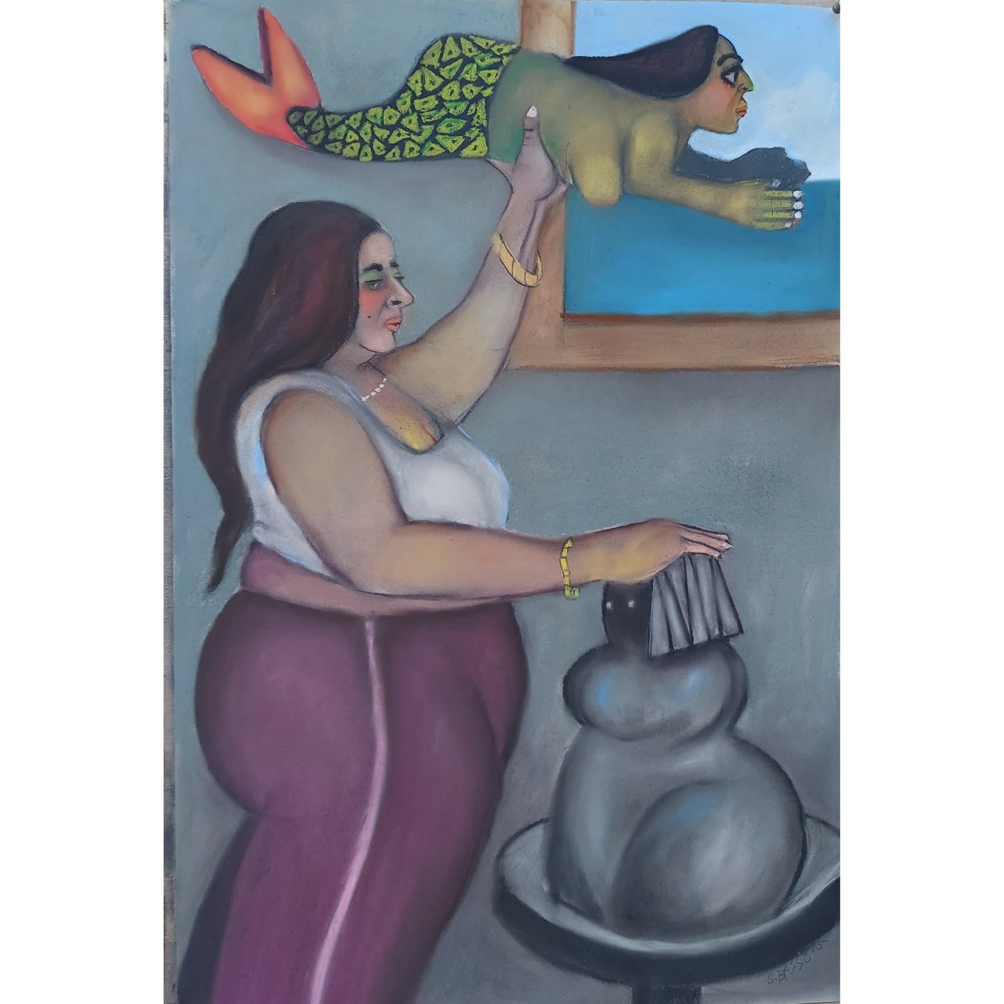 Unframed Dibujos y acuarelas figurativos
