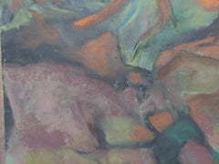 Burning Bush  Forrest landscape solo female figure biblical narrative