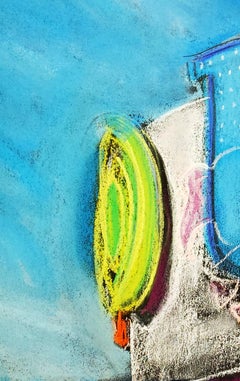 Lights, Parachute Jump and Smile, Coney Island, colorful, text