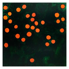 'Orange Grove' Contemp, 21st Cent.Figurative painting, oil & glaze medium/canvas