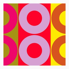 "Color Harmony" Modern, Mid Century, Contemporary Fine Art Print