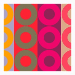"Color Harmony, no. 2"  Modern, Mid Century, Contemporary, Fine Art Print
