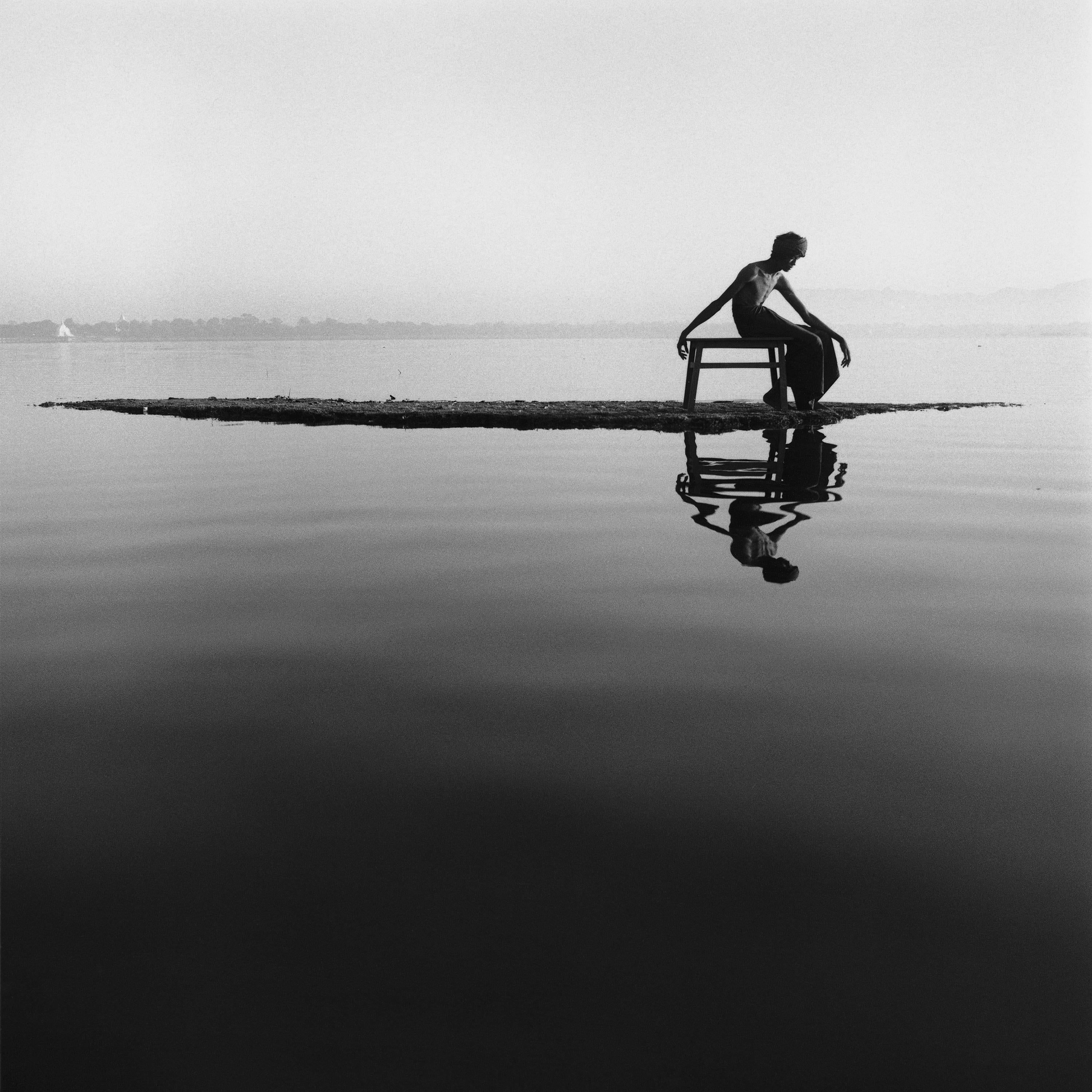 Monica Denevan Black and White Photograph - Island, Burma