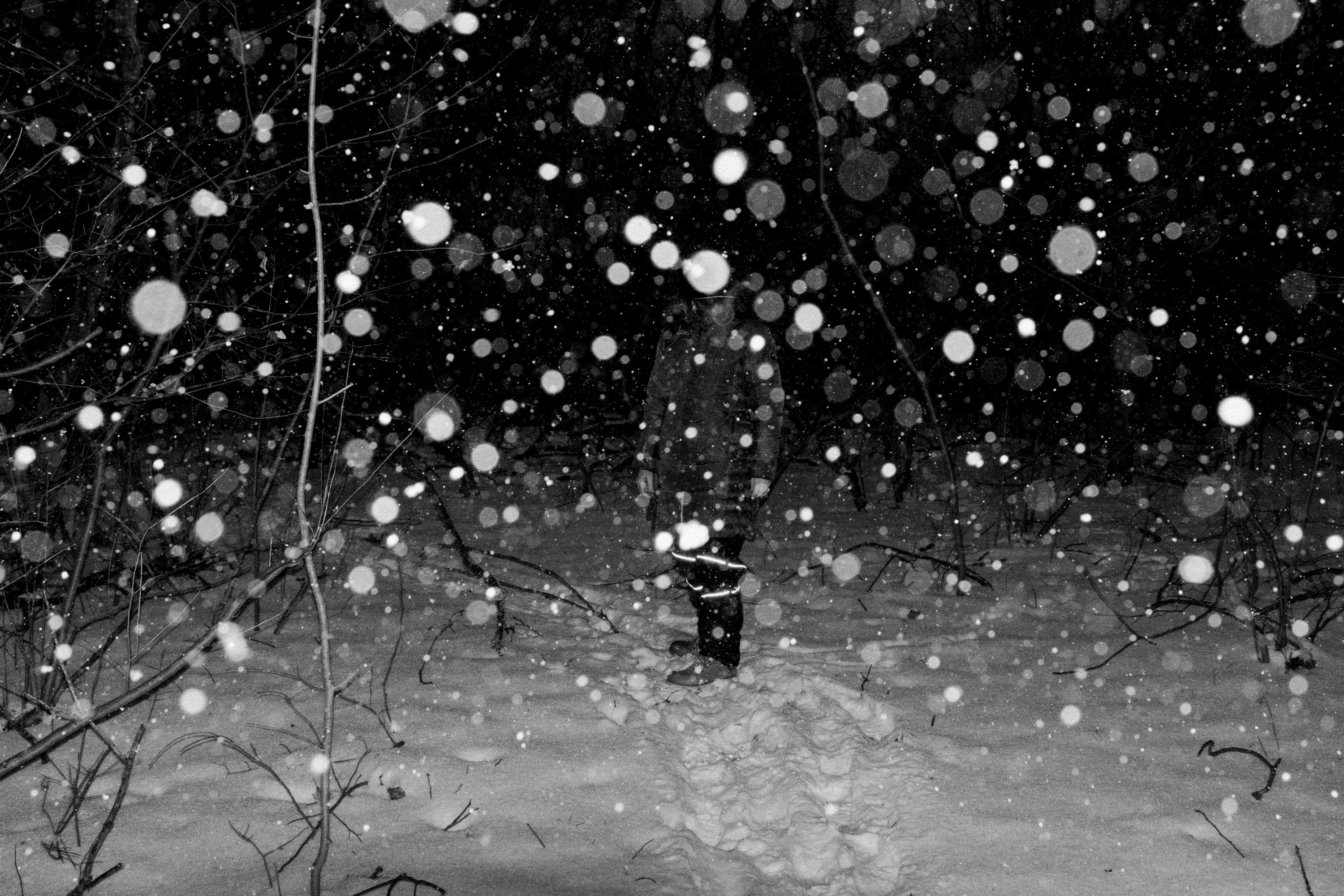 Virgil DiBiase Black and White Photograph - Blind