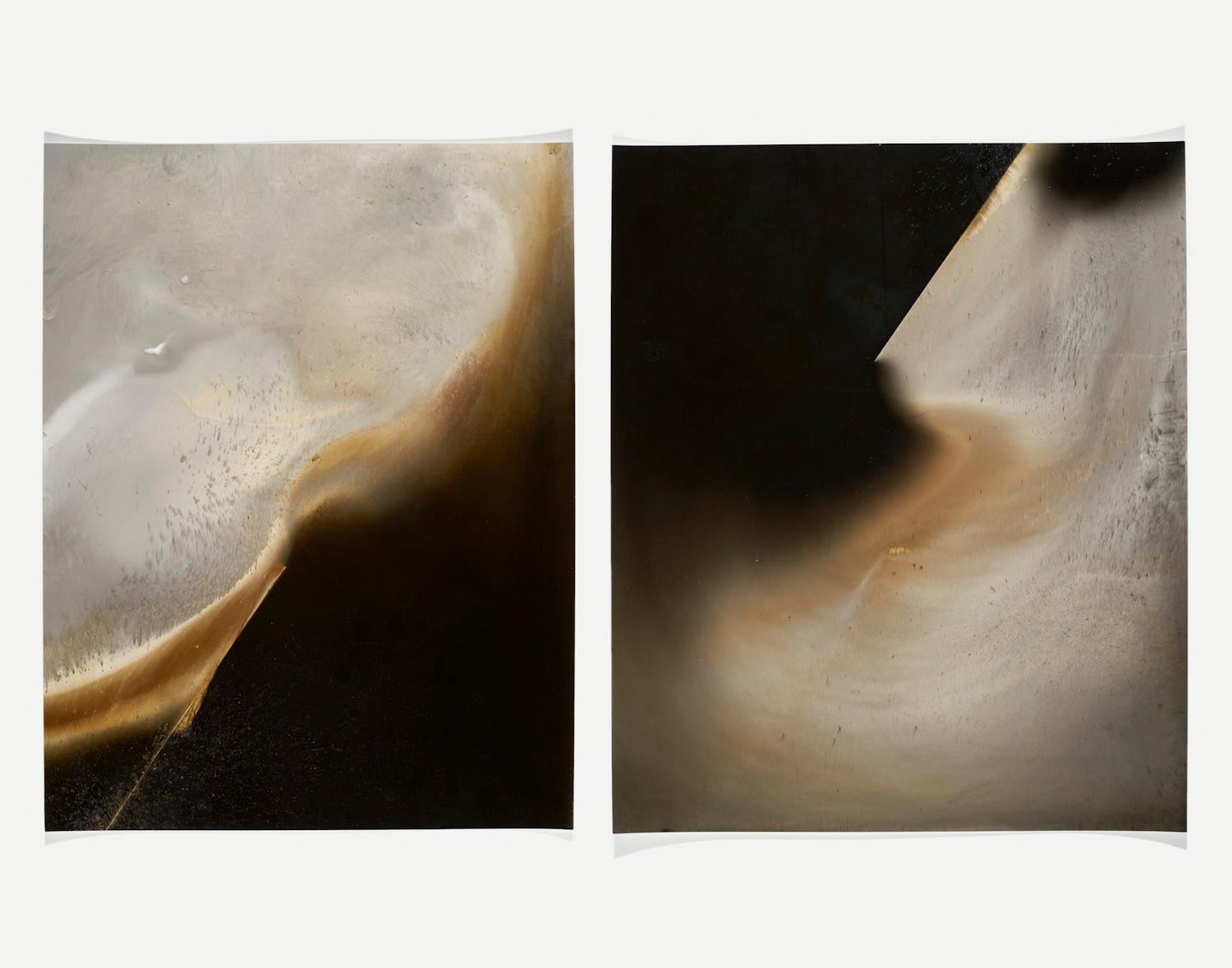 Untitled Work of Fire Diptych