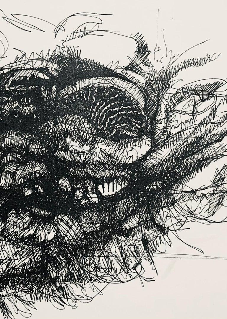 (Abstrakte Landschaft) Ohne Titel, 1965, Ian Hornak - Zeichnung im Angebot 1