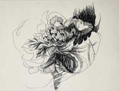 (Naturaleza muerta abstracta) Sin título, 1965, Ian Hornak - Dibujo